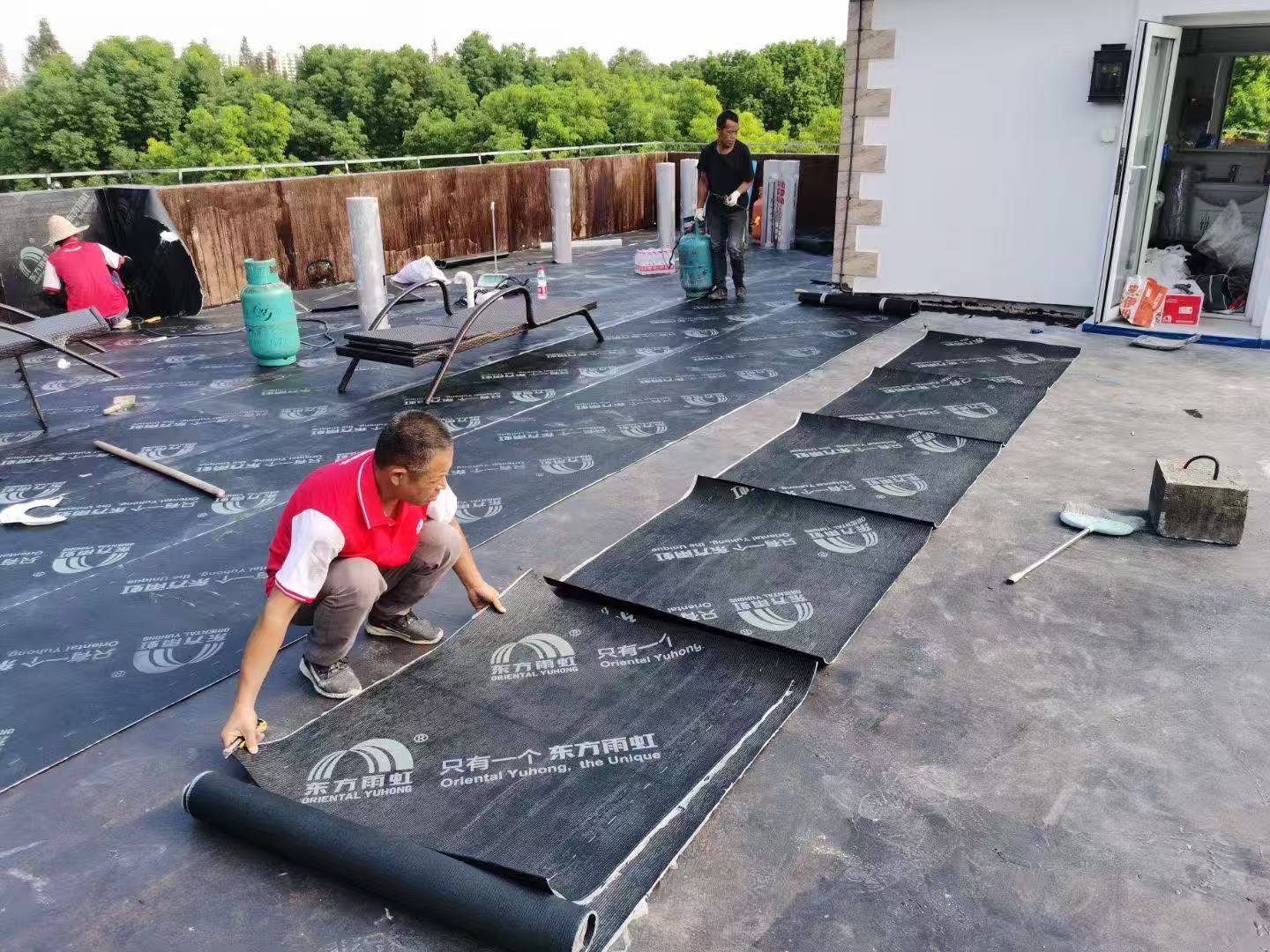 成都锦江区中港悦蓉府屋顶防水翻新施工后效果（第2张）